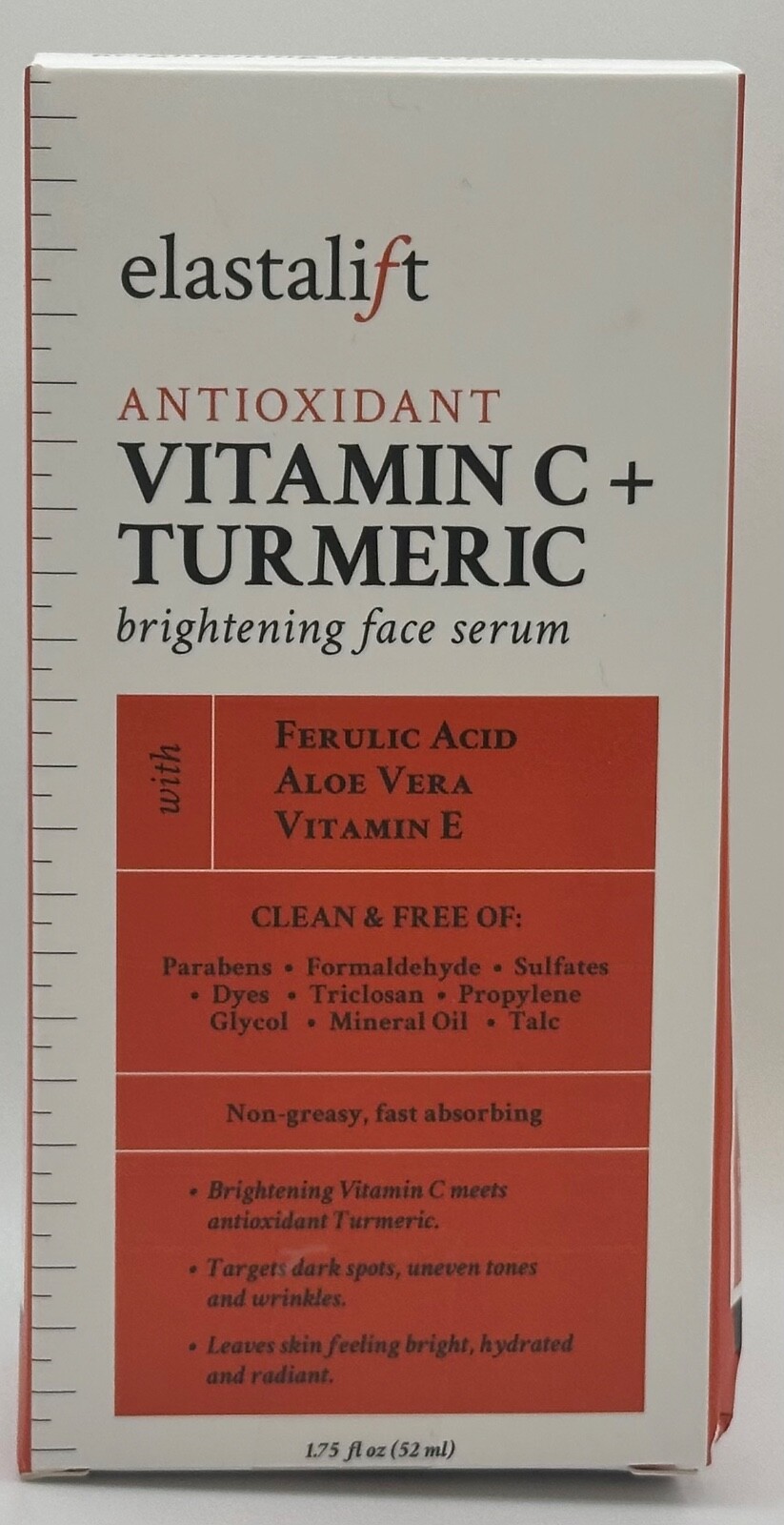 Elastalift Antioxidant Vitamin C + Turmeric Brightening Face Serum 1.75oz