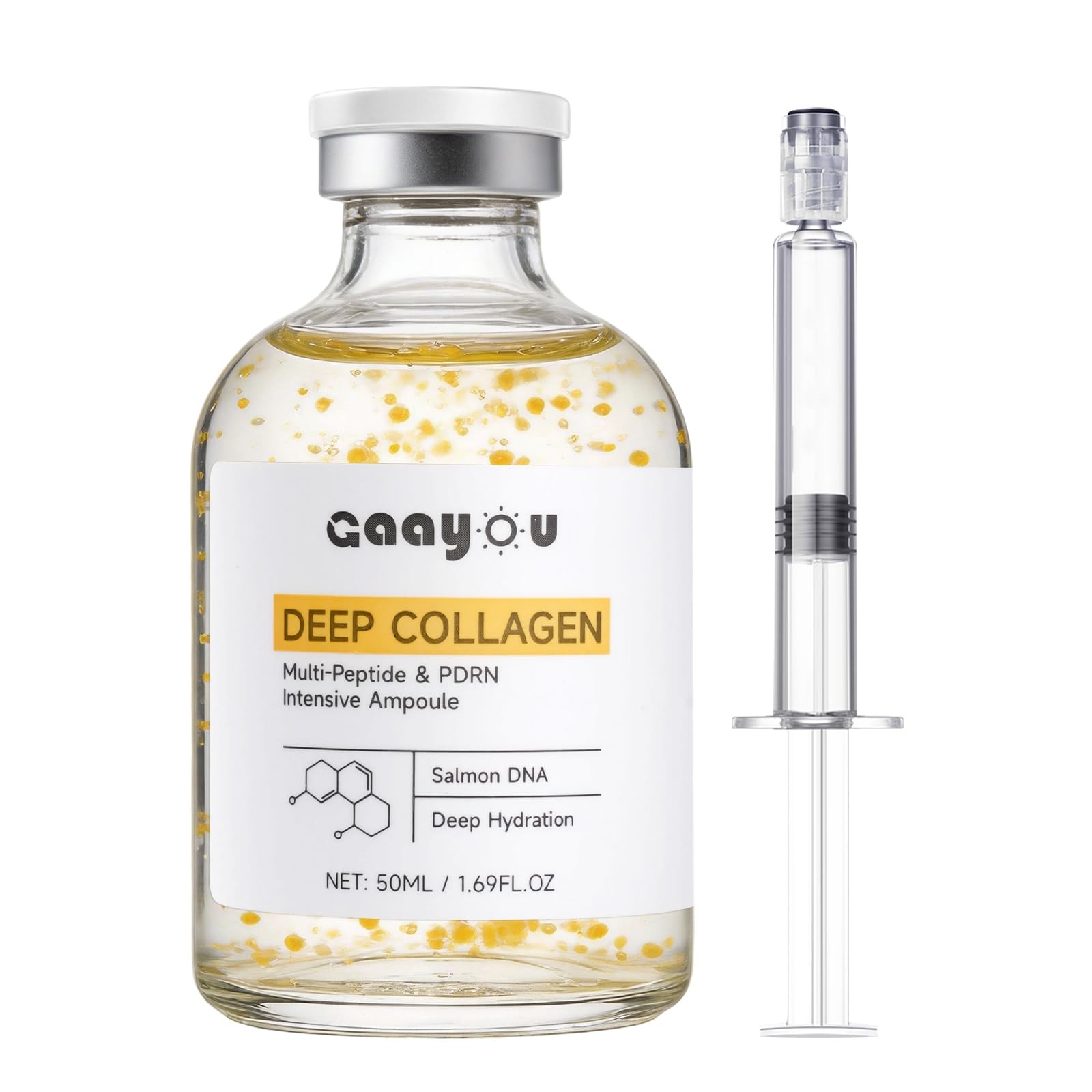 Silk Peptide Intensive Lifting Ampoule – Deep Collagen 1.69 Fl Oz (Pack of 1)