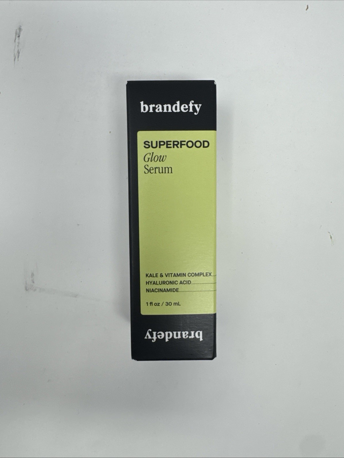 Brandefy Superfood Glow Serum Kale & Vitamin Complex, Hyaluronic Acid 1fl OZ