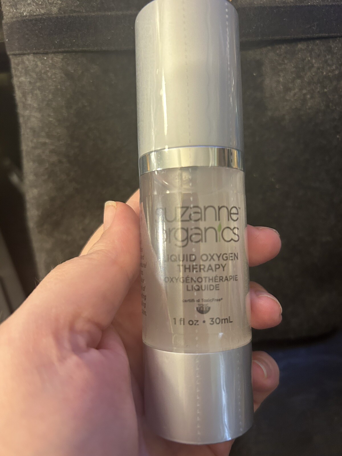 Suzanne Somers Organics Liquid Oxygen Therapy Facial Serum 1 Fl oz 30 ml – NEW