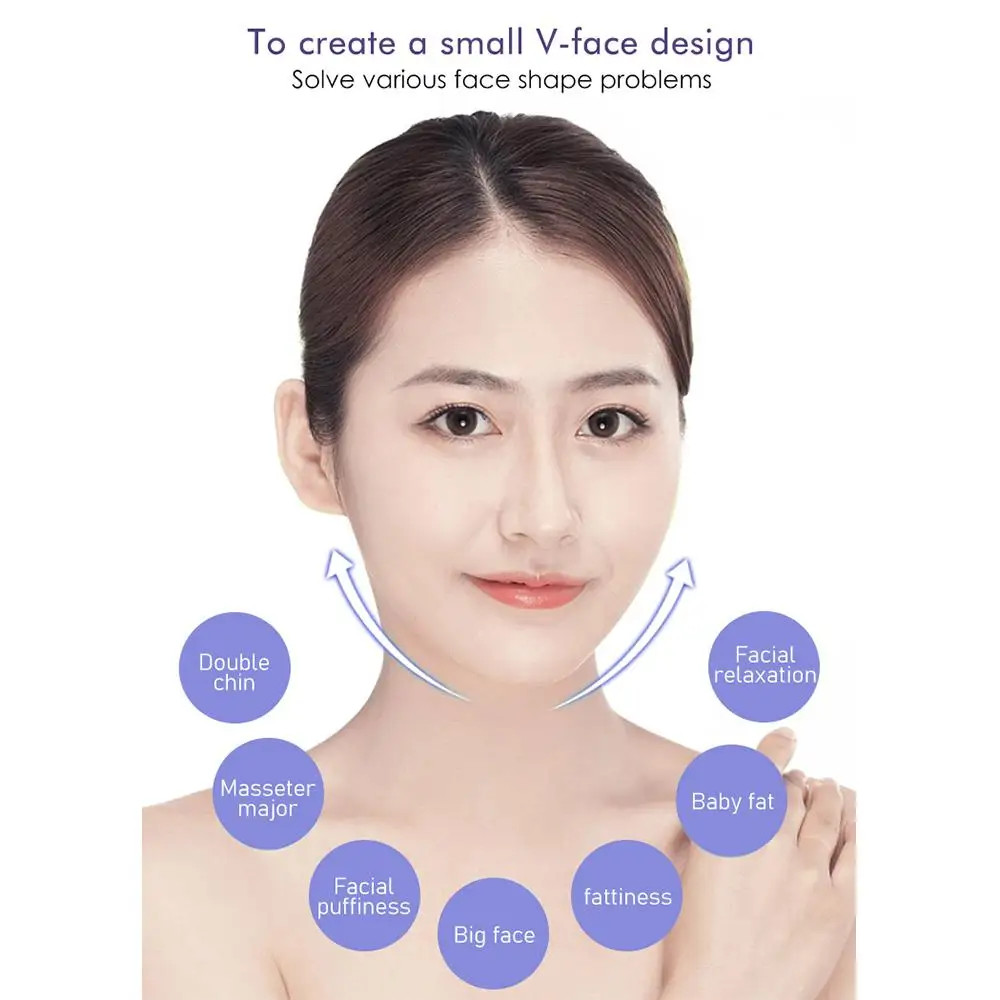 Chin Cheek Slimming Bandage V Shaper V Line Lifting Mask Face Lifting Anti…