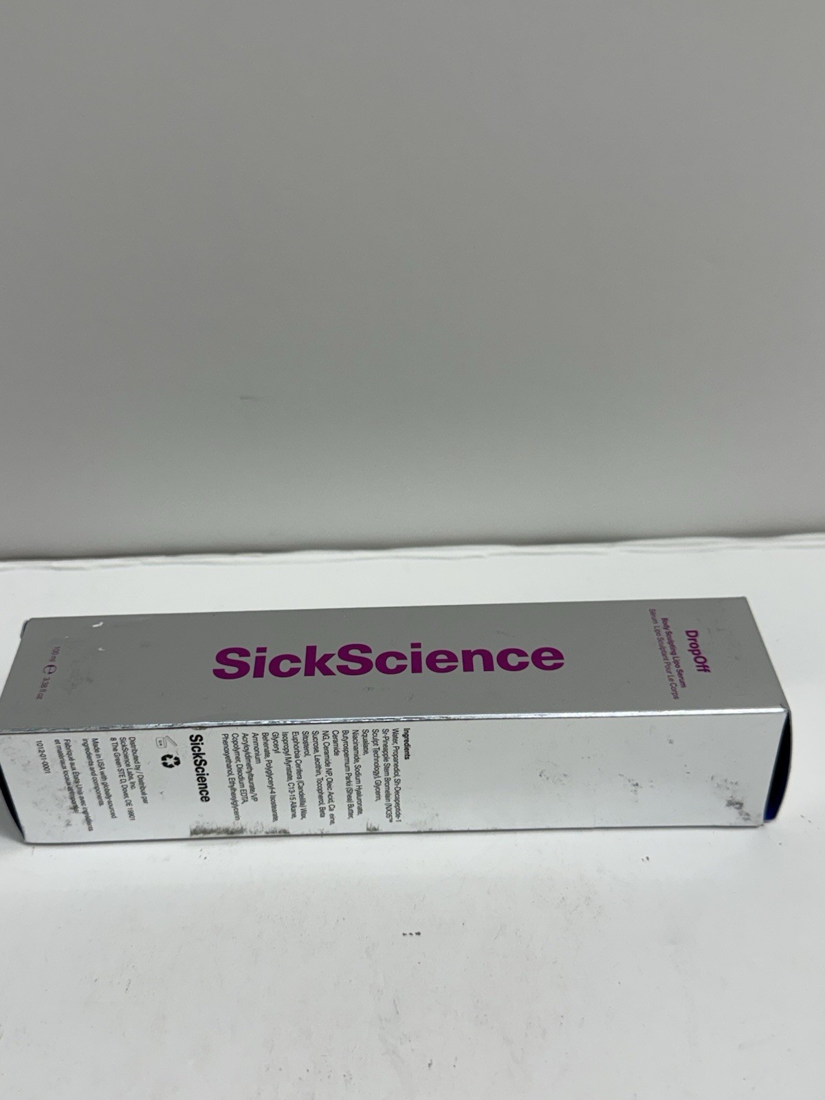 SickScience DropOff Advanced Exosome Body Firming & Sculpting Cream SEALED |