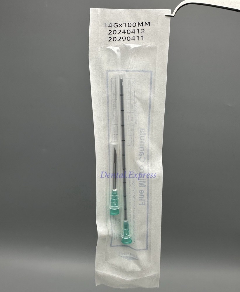50Pcs Flexible Micro Cannula 18g/22g/23g/25g/27g/30g 38/50/70/100mm Blunt Filler