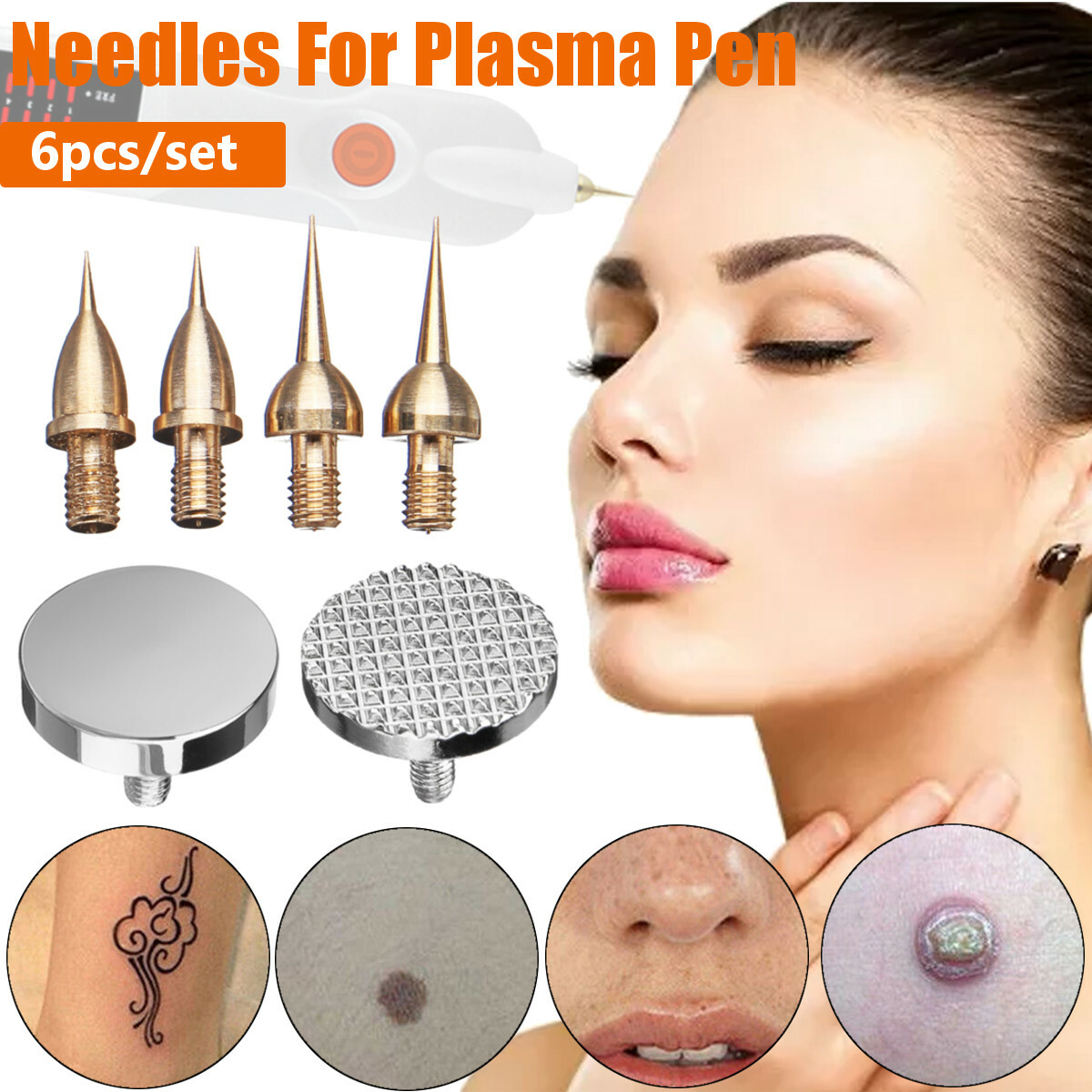 1 Set Acces Beauty Monster Fibroblast Plasma pen Spot Tattoo Removal Pen Parts