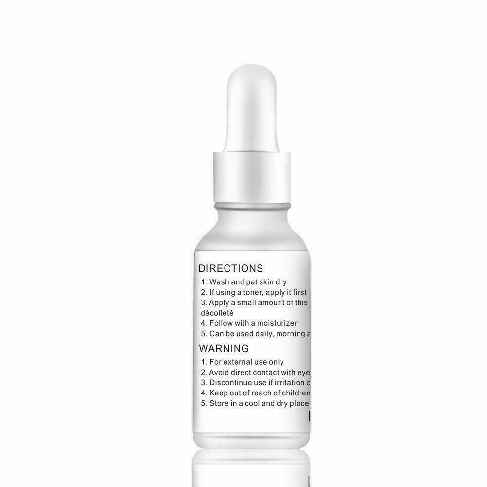 Vitamin C Serum for Face with Hyaluronic Acid Vitamin E Best Skin Anti-Aging 2oz