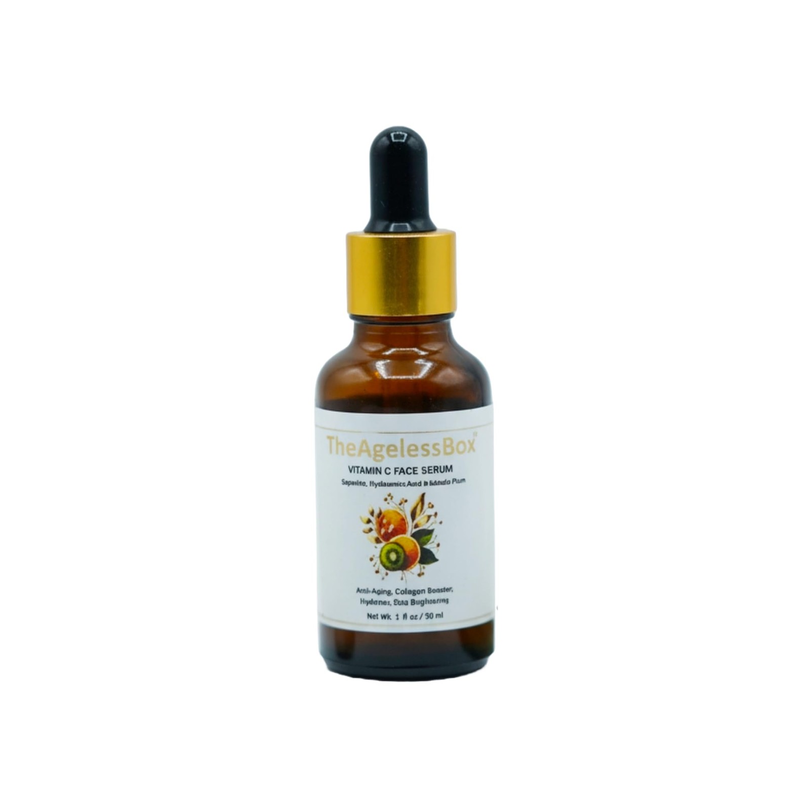 Ayurvedic Vitamin C Face Serum – Anti-Aging, Brightening & Hydrating – Face S…