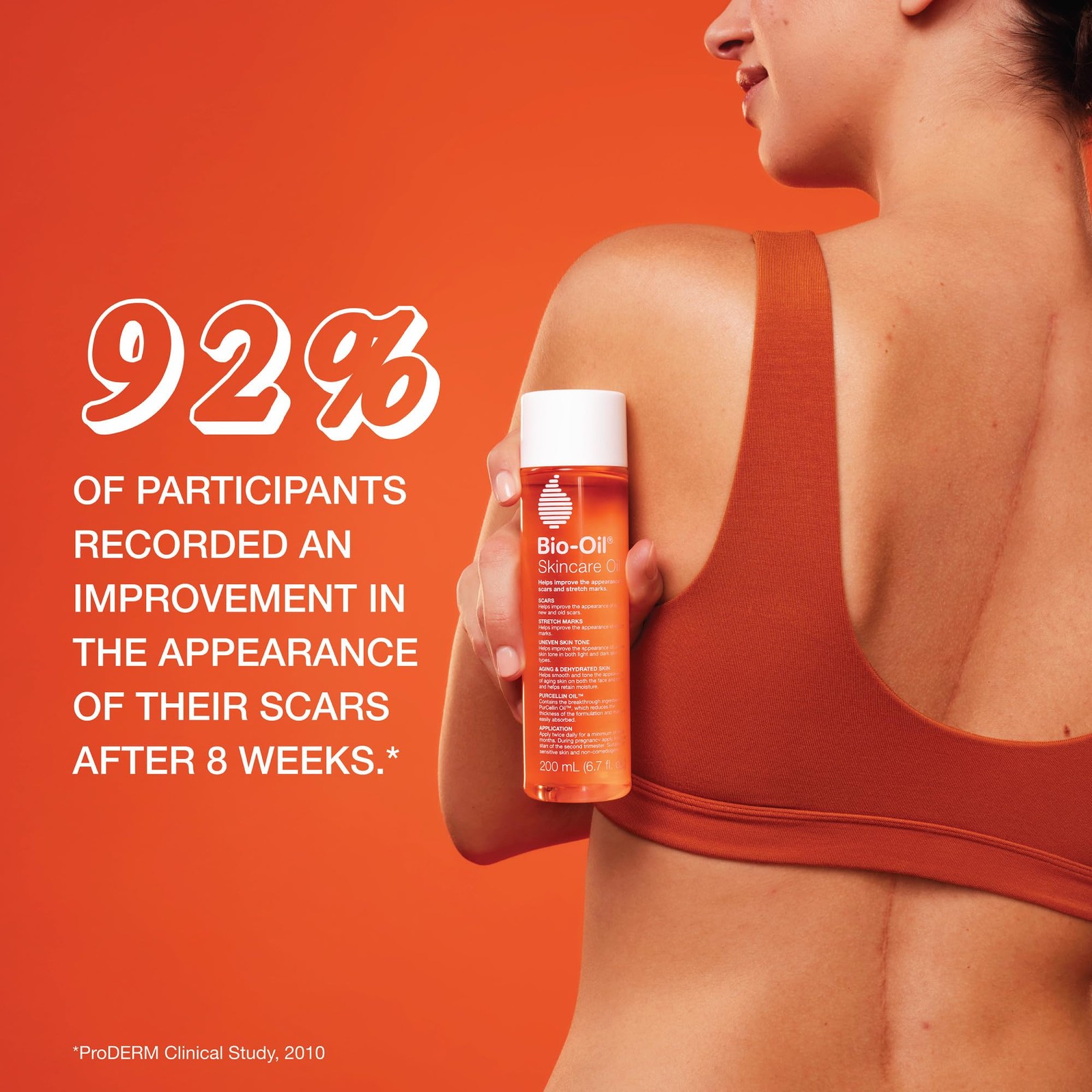 Bio-Oil Skincare Body Oil Serum for Scars and 4.2 Fl Oz (Pack of 1), White
