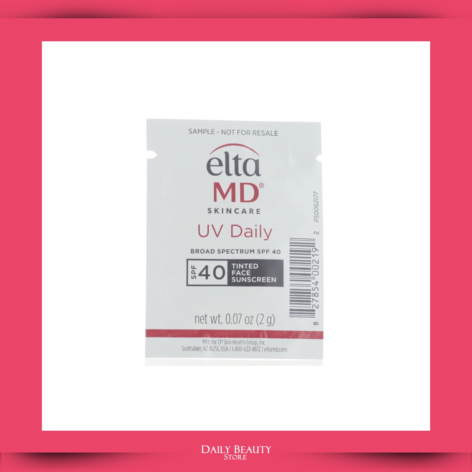Elta MD UV Daily TINTED Broad Spectrum SPF 40 10 Samples NEW FAST SHIP