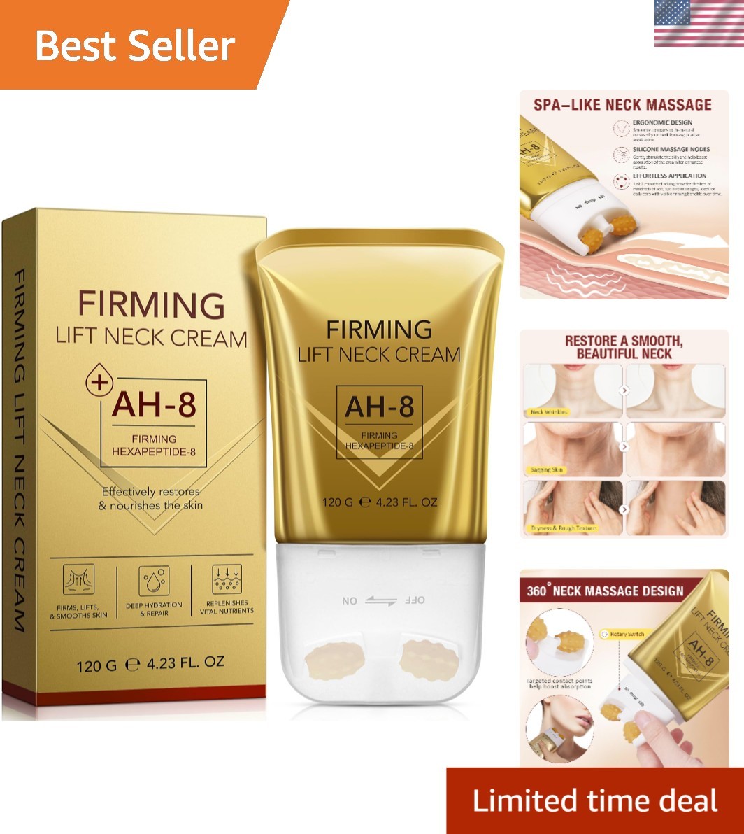 Ultimate Firming Neck & Chest Cream with Roller – Deep Hydration & Anti-Aging