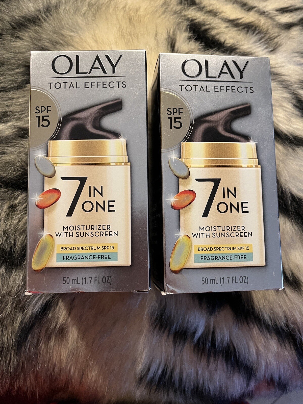 Olay Total Effects Plus SPF 15 Fragrance free exp 10/25 2pk