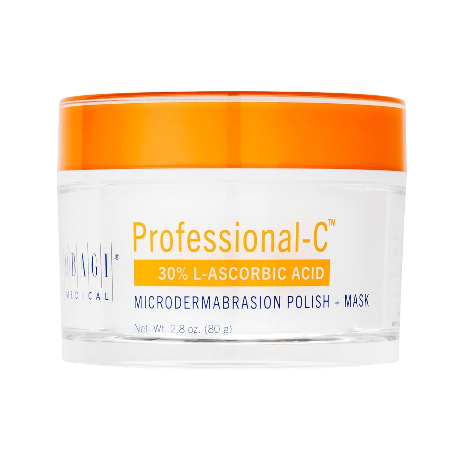 Obagi Professional-C Microdermabrasion Polish + Mask 80g 2.8oz 30% L-Ascorbic Ac