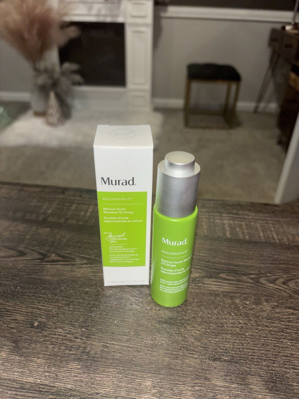 Murad Resurgence Retinol Youth Renewal Oil Drops – 1 Oz / 30mL – Full Sz – NIB