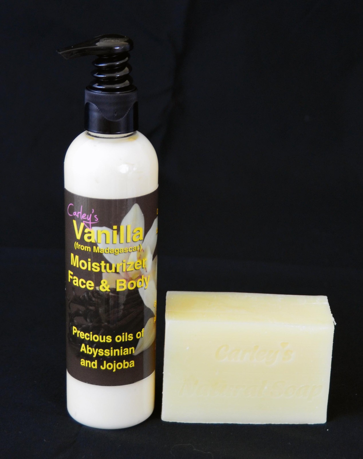 VANILLA moisturizer. Scent and Feel are wonderful. Finest Madagascar Vanilla