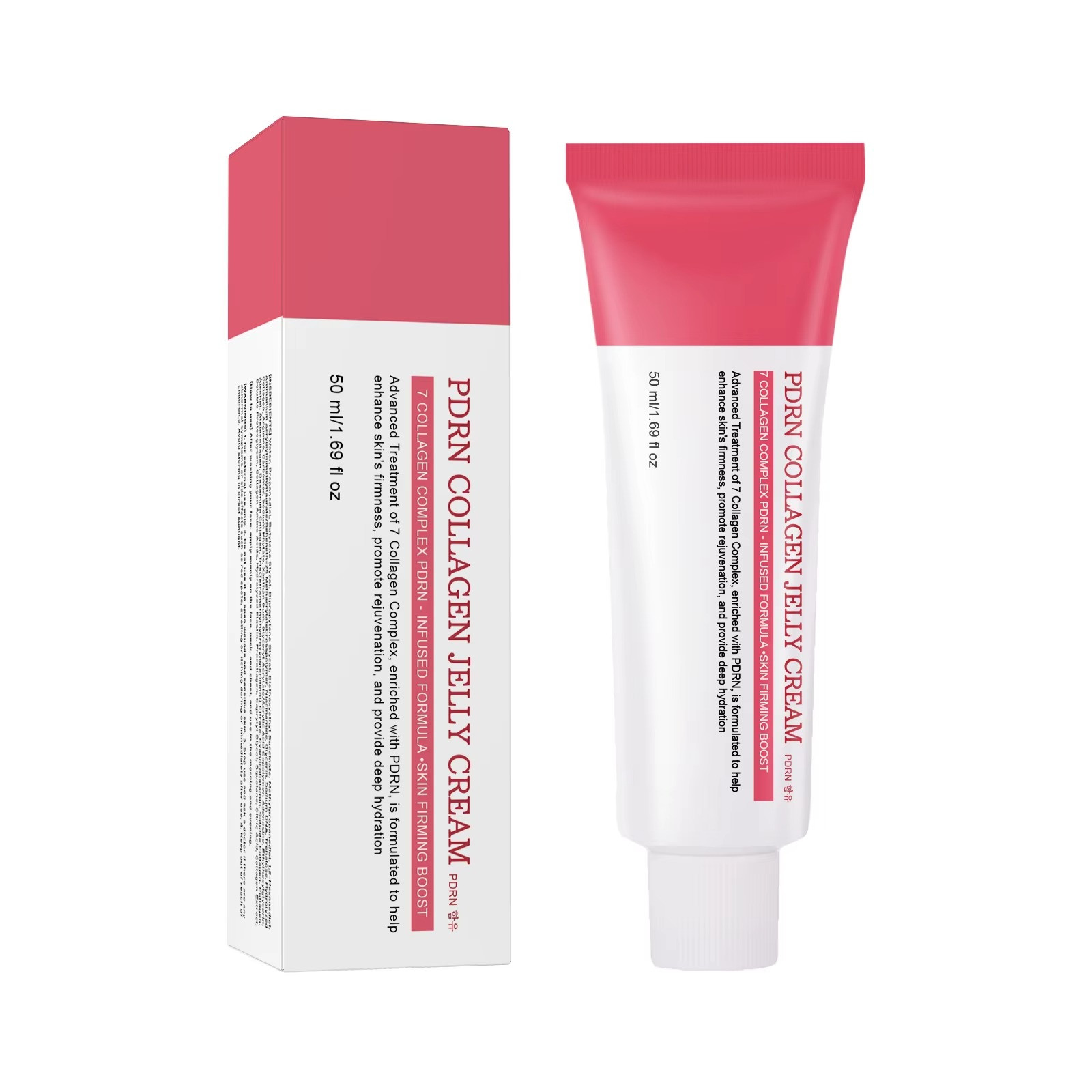 PDRN Collagen Jelly Cream 50ml Korean Skincare Hydrating Firming Brightening