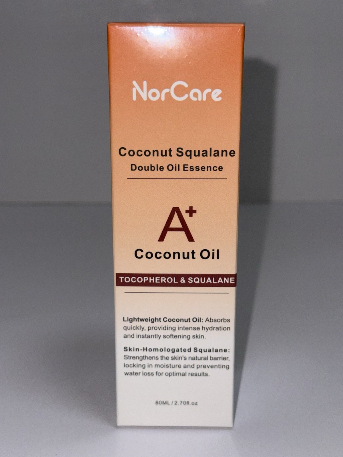 NorCare Skin Care Essential oil Coconut & Squalane Dual-Essence Oil Exp 09/28