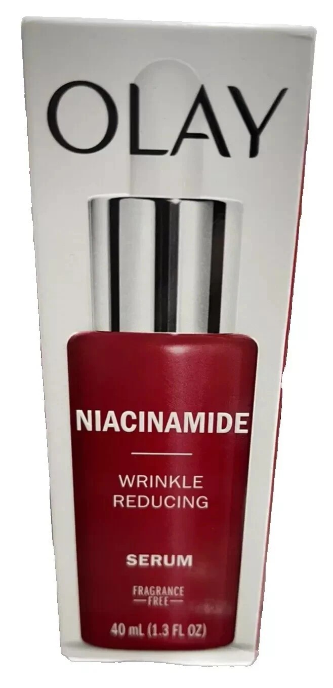 Olay Niacinamide Wrinkle Reducing Serum Fragrance Free 40 mL (1.3 FL OZ)