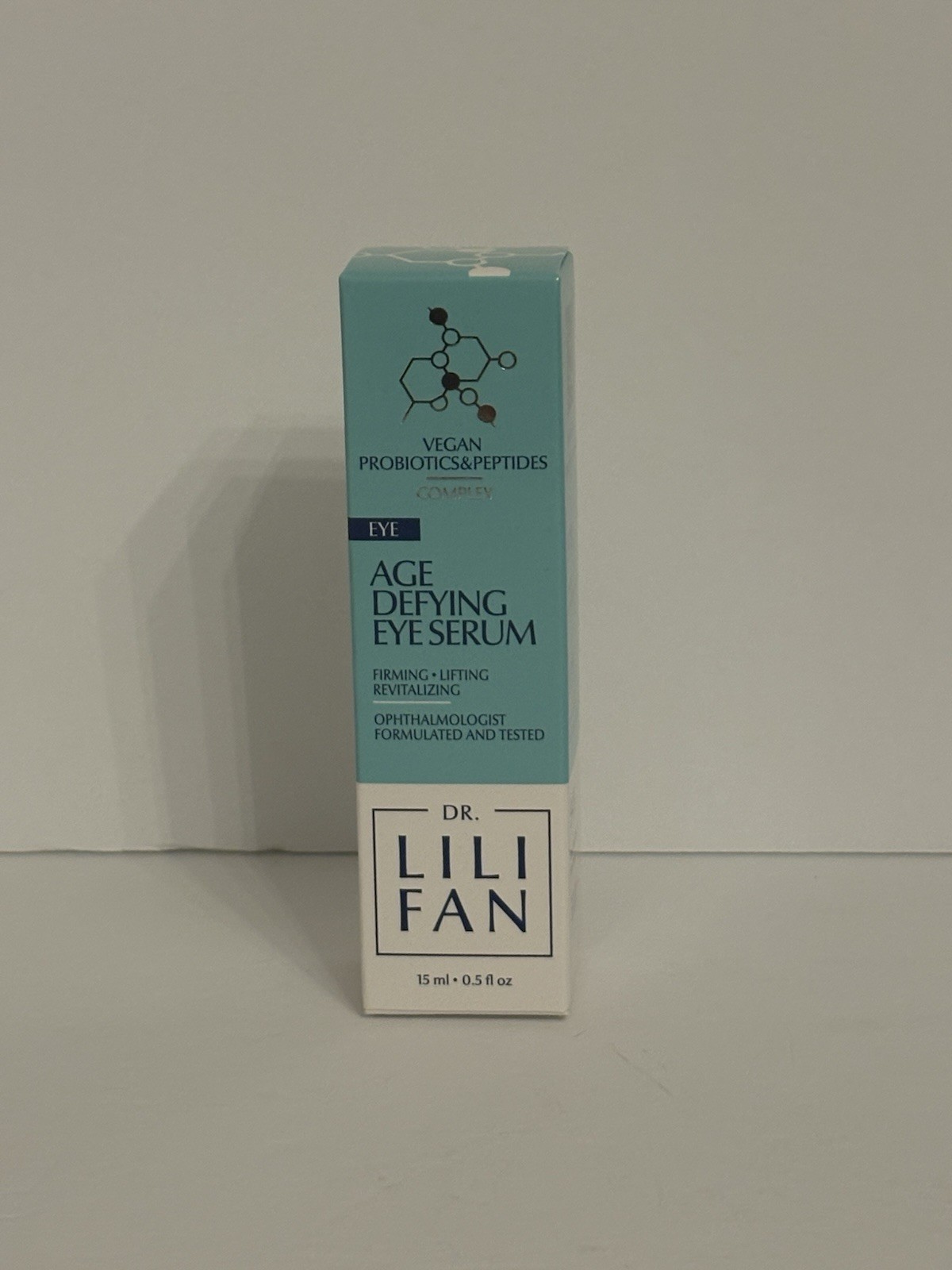 Dr Lili Fan Probiotic Age-Defying Eye Serum 0.5 oz Full Size NEW NIB