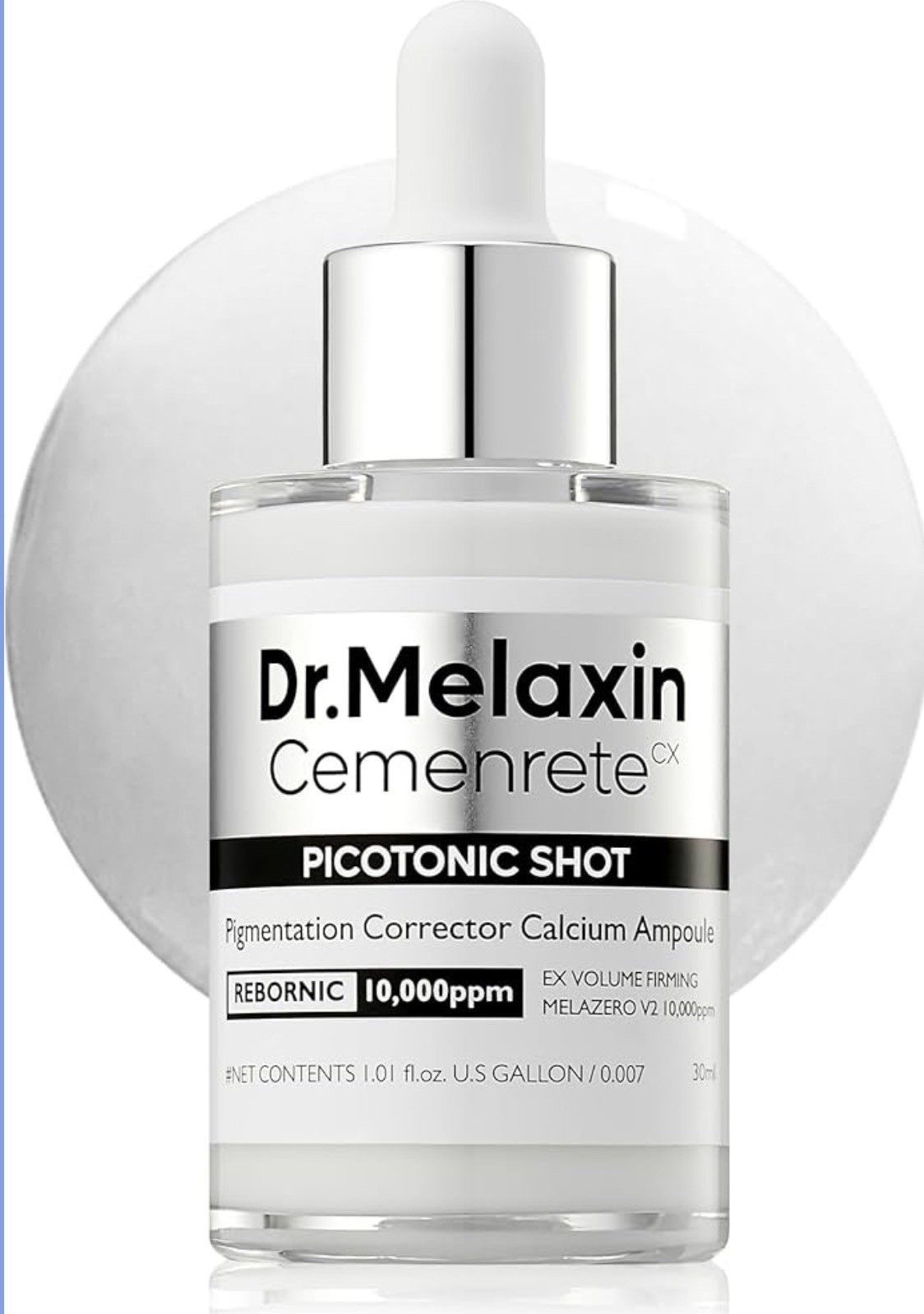 Dr.Melaxin Cemenrete Picotonic Shot Calcium Serum for Firming Density 1.01 fl.oz