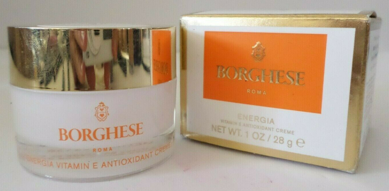 Borghese Energia Vitamin E Antioxidant Creme 1oz NEW