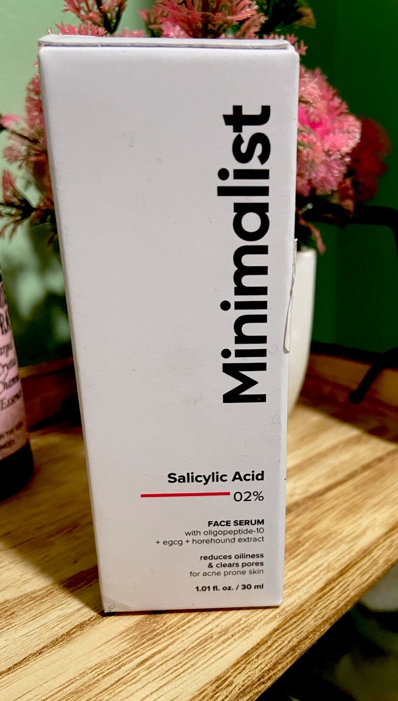 TWO (2) Minimalist Salicylic Acid 2% Serum For Acne, Blackhead & Open Pores NEW