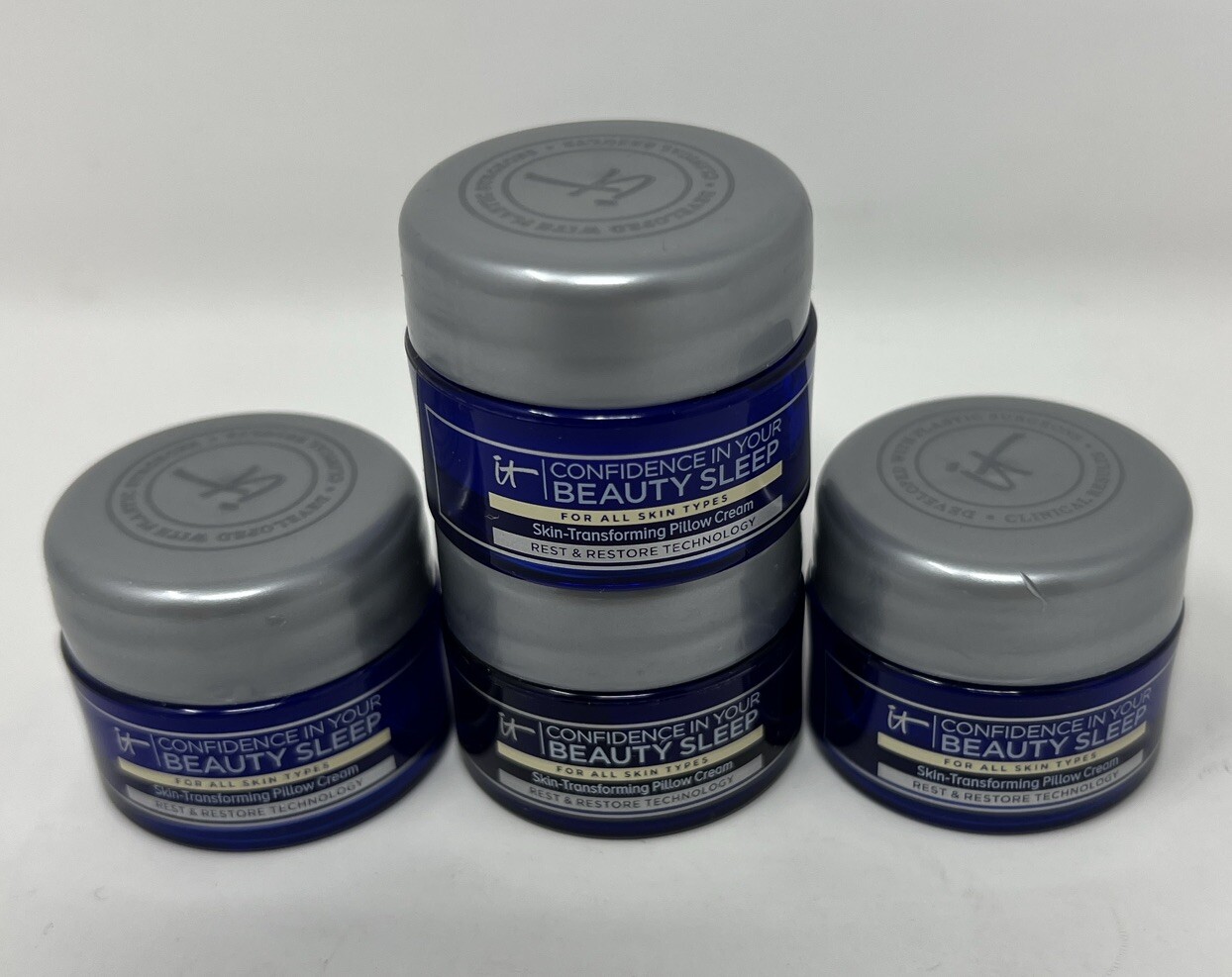 4x It Cosmetics Confidence In Your Beauty Sleep Skin Transforming Cream 7ml J168