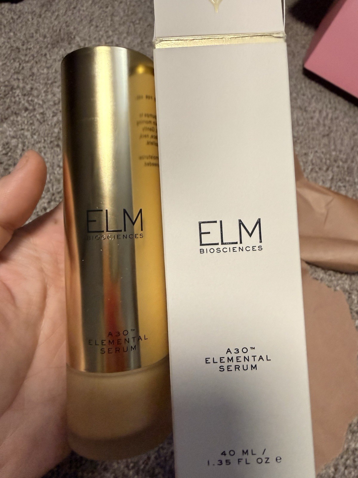 ELM Biosciences A30 Elemental Serum 40 ML 1.35 Fl oz New In Box 100% Authentic