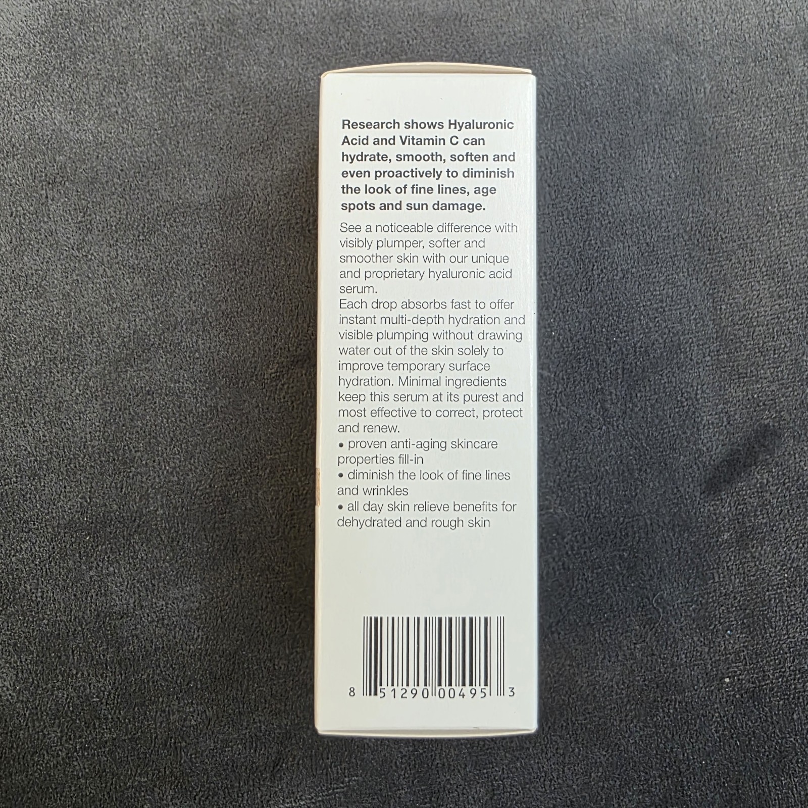 Creme DE Skin Nutritions Hyaluronic Acid 1% NIB