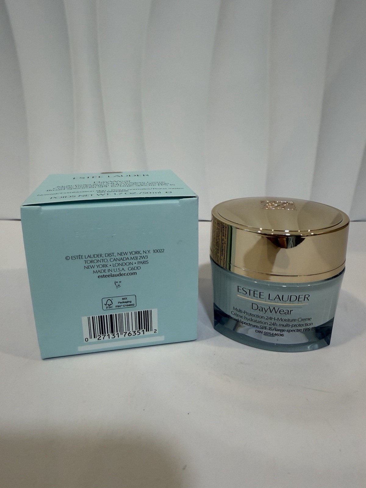 Estee Lauder Daywear Multi-Protection 24H Moisture Cream, SPF15, 1.7oz/50mL, NIB