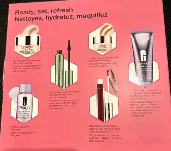 Clinique Ready-Set-Refresh- Skincare + Makeup~Beauty 6 in 1 Set-NEW-FREE SHIPPIN