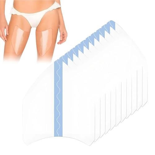 30 Pcs Thigh Lift Tape – Invisible Anti-Friction Patches for Loose Skin, Sweatpr