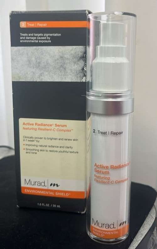 Murad Advanced Active Radiance Serum, 1.0 Ounce discontinue/resilient-c complex
