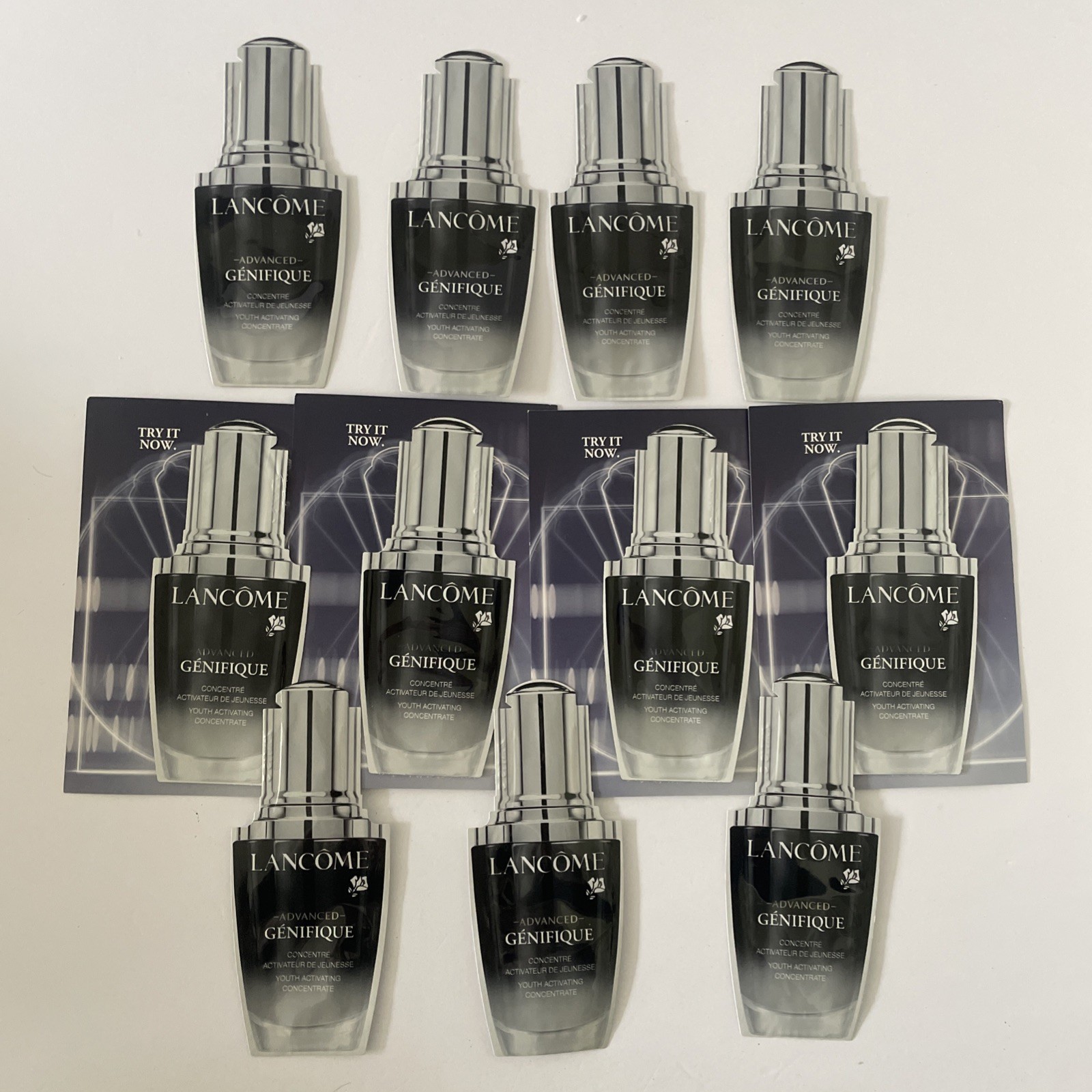 Lancome Advanced Genifique Youth Activating Concentrate Lot of 11 Sample Packets