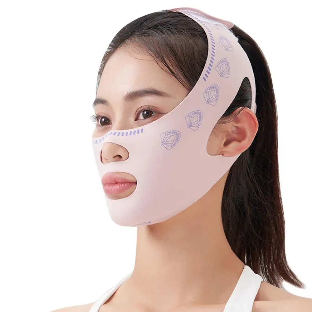 Chin Cheek Slimming Bandage V Shaper V Line Lifting Mask Face Lifting Anti…