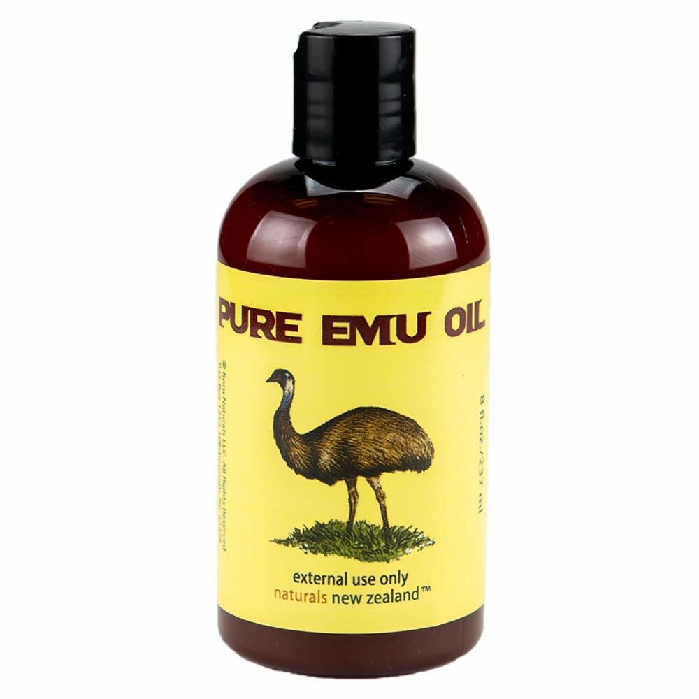 Premium Pure Emu Oil – Excellent Skin Moisturizer & Hair Conditioner 8 oz