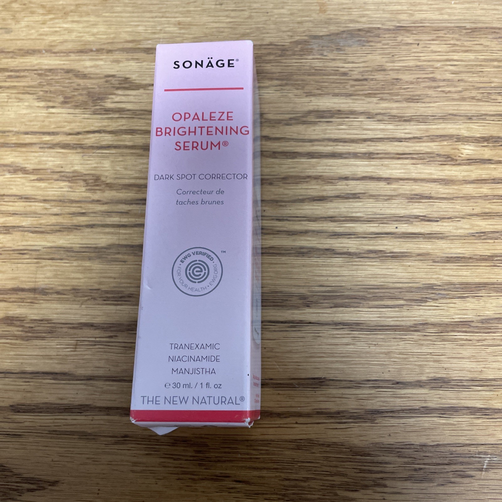 SONAGE Opaleze Brightening Serum Dark Spot Corrector 1fl oz NEW Cruelty Free