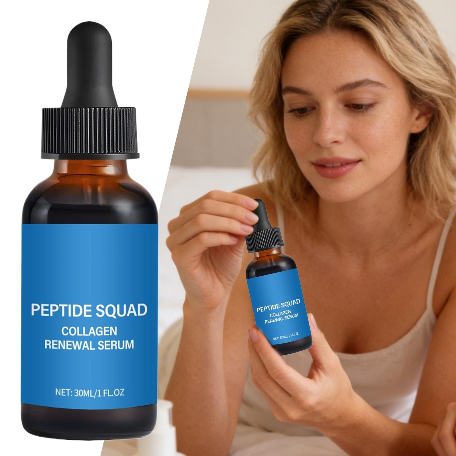 MAELOVE Squad Peptide Collagen Renewal Serum