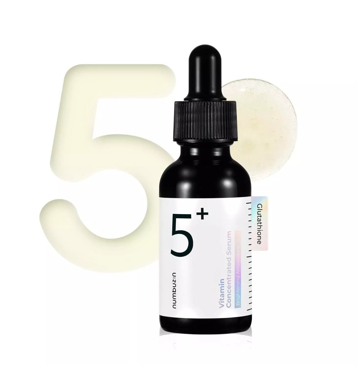 numbuzin No.5+ Vitamin Concentrated Serum | Glutathione & Vitamin Serum,