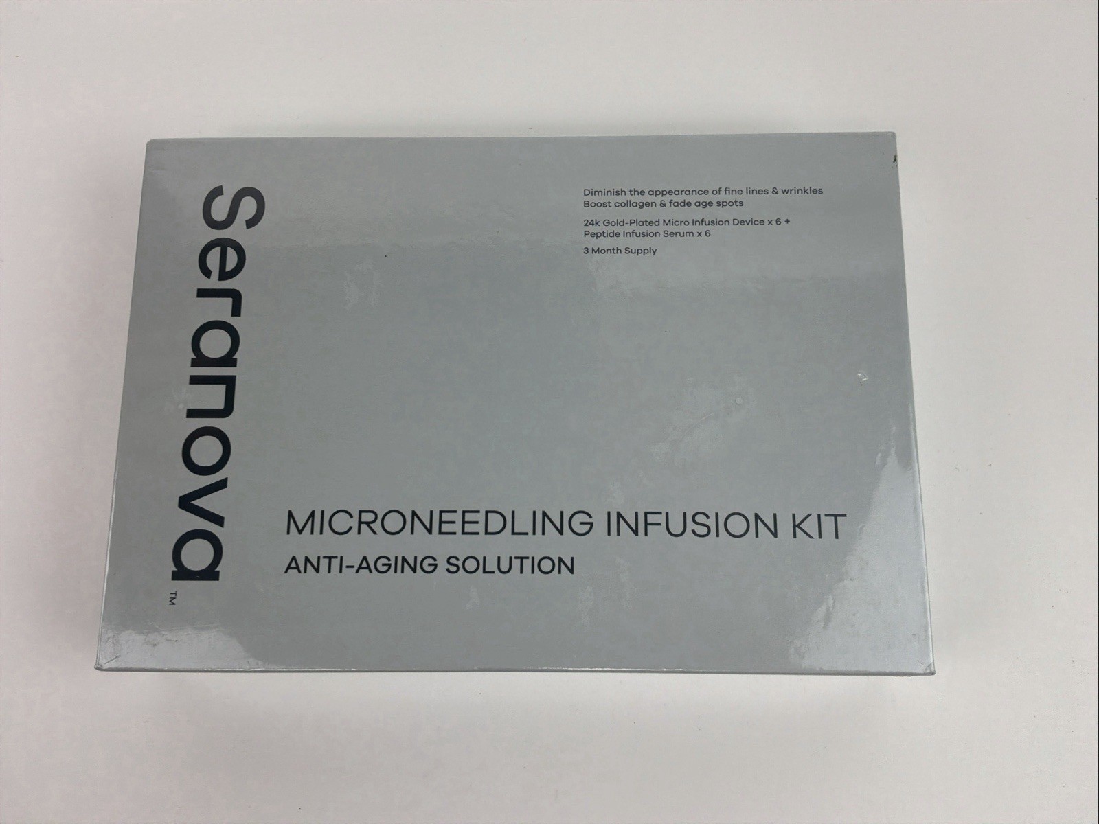 NEW Seranova Microneedling Infusion Kit System 3 Month Supply New 05/2028