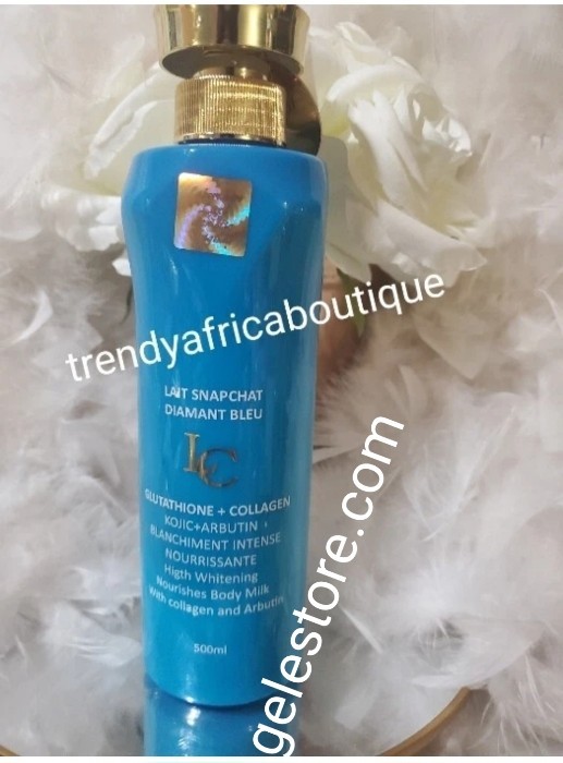 Lait snapchat Diamant blue Glutathion & Collagen lotion 500ml X 1. AUTHENTIC👌