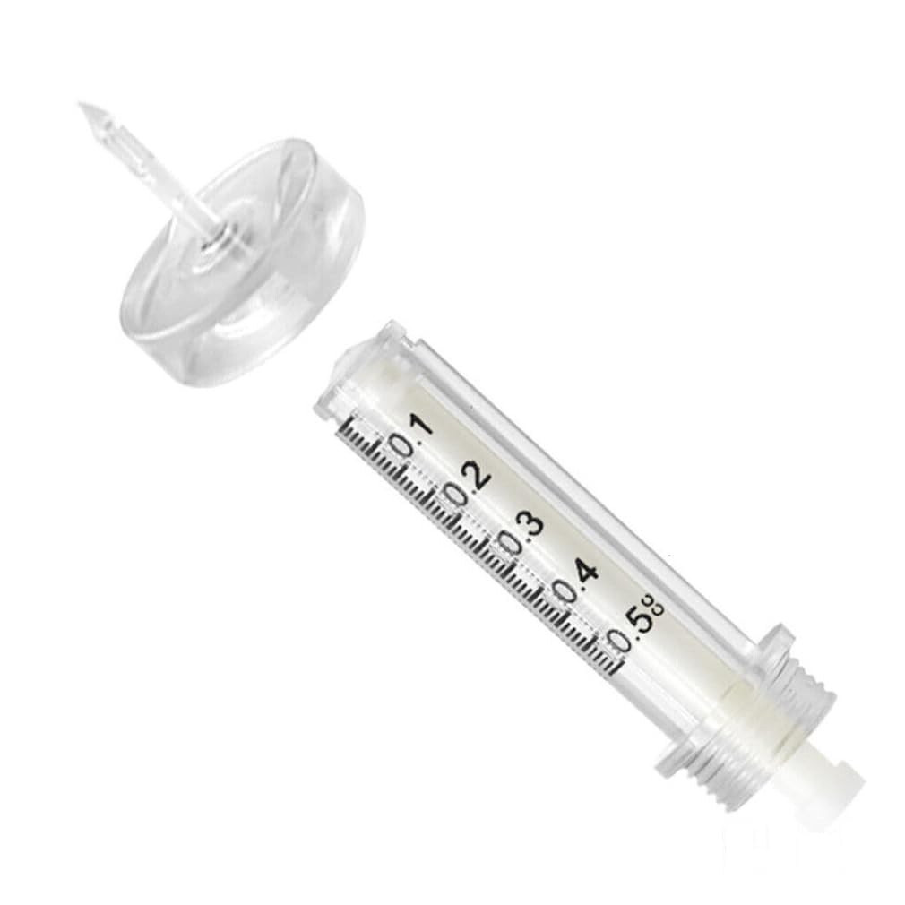0.3ML/0.5ML 10-100PCS Disposable Ampoule Tubes Empty Nozzle Heads Consumables