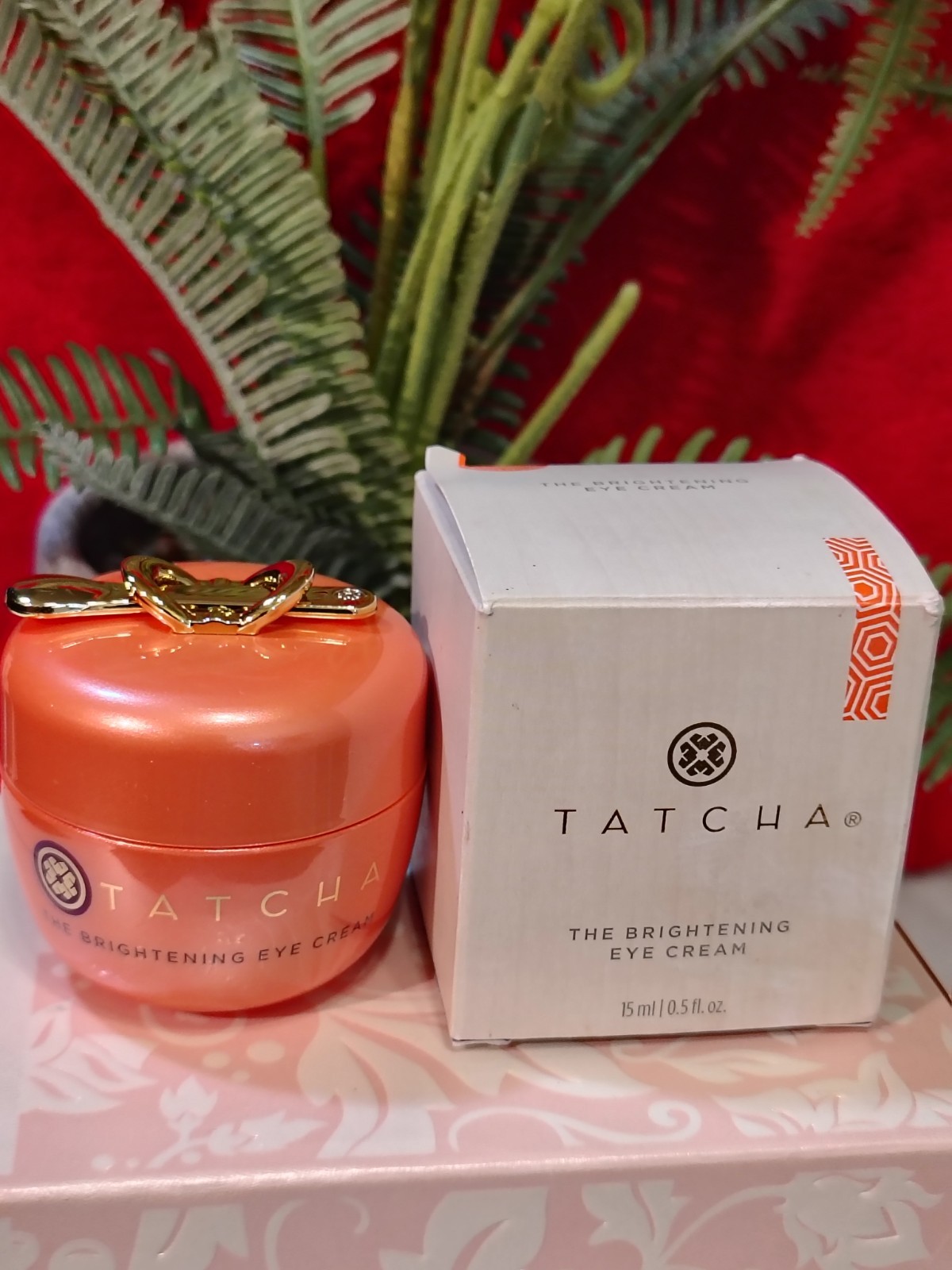 TATCHA THE BRIGHTENING EYE CREAM 0.5oz ( SEE DETAILS )