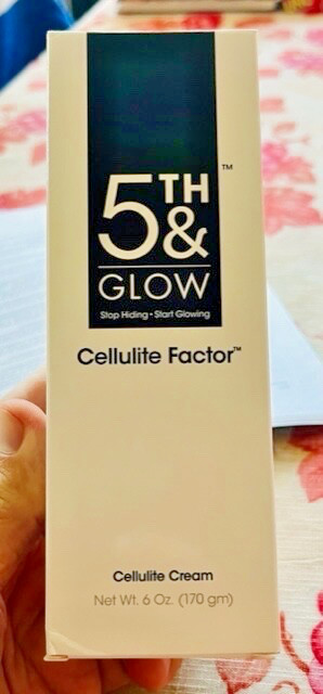 5th & Glow Cellulite Factor – Cellulite Cream (6 ounces/170gr) NIB!