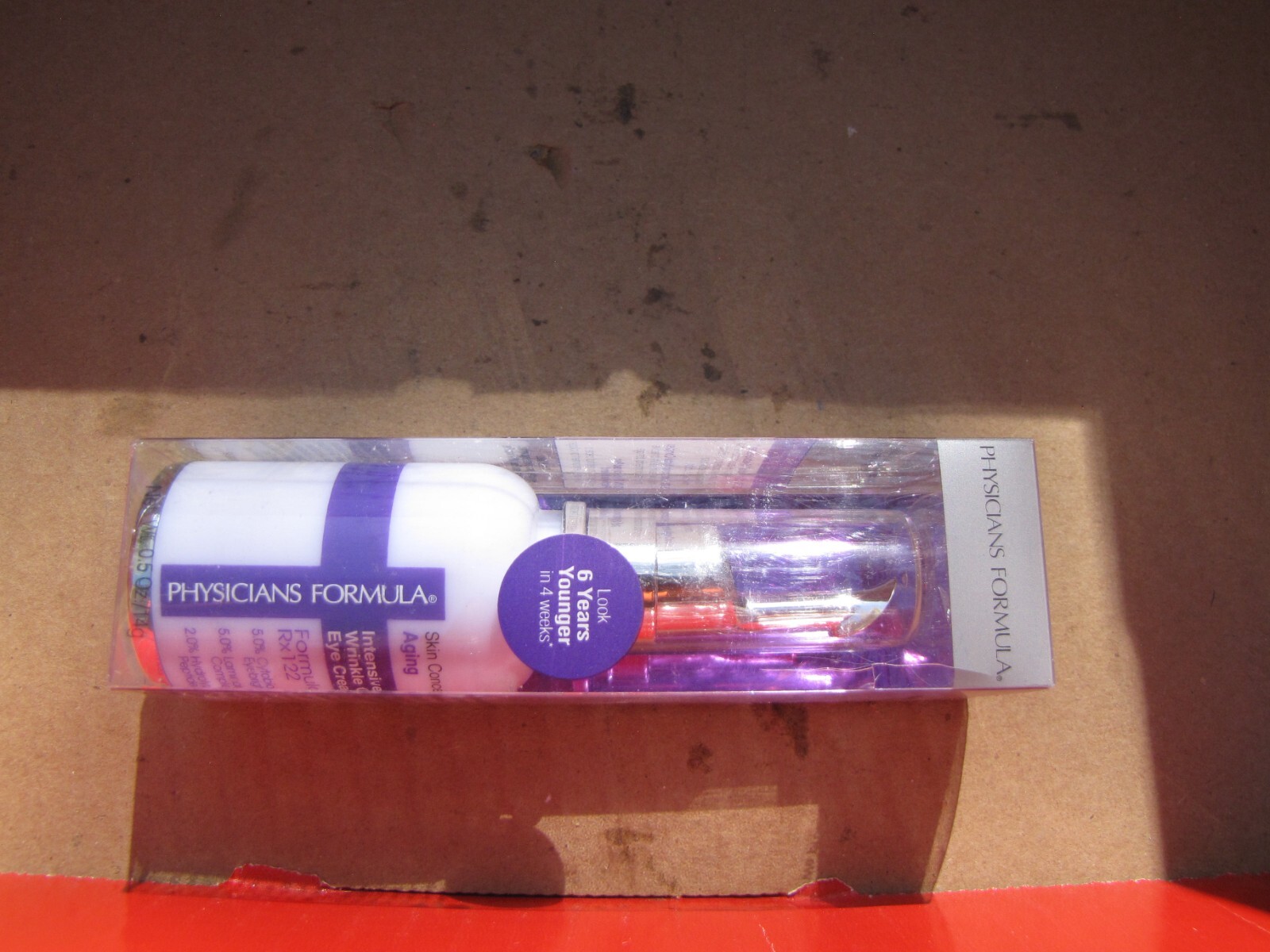 Physicians Formula RX 122 Intensive Wrinkle Corrector Eye Cream 0.5 oz. RARE HTF