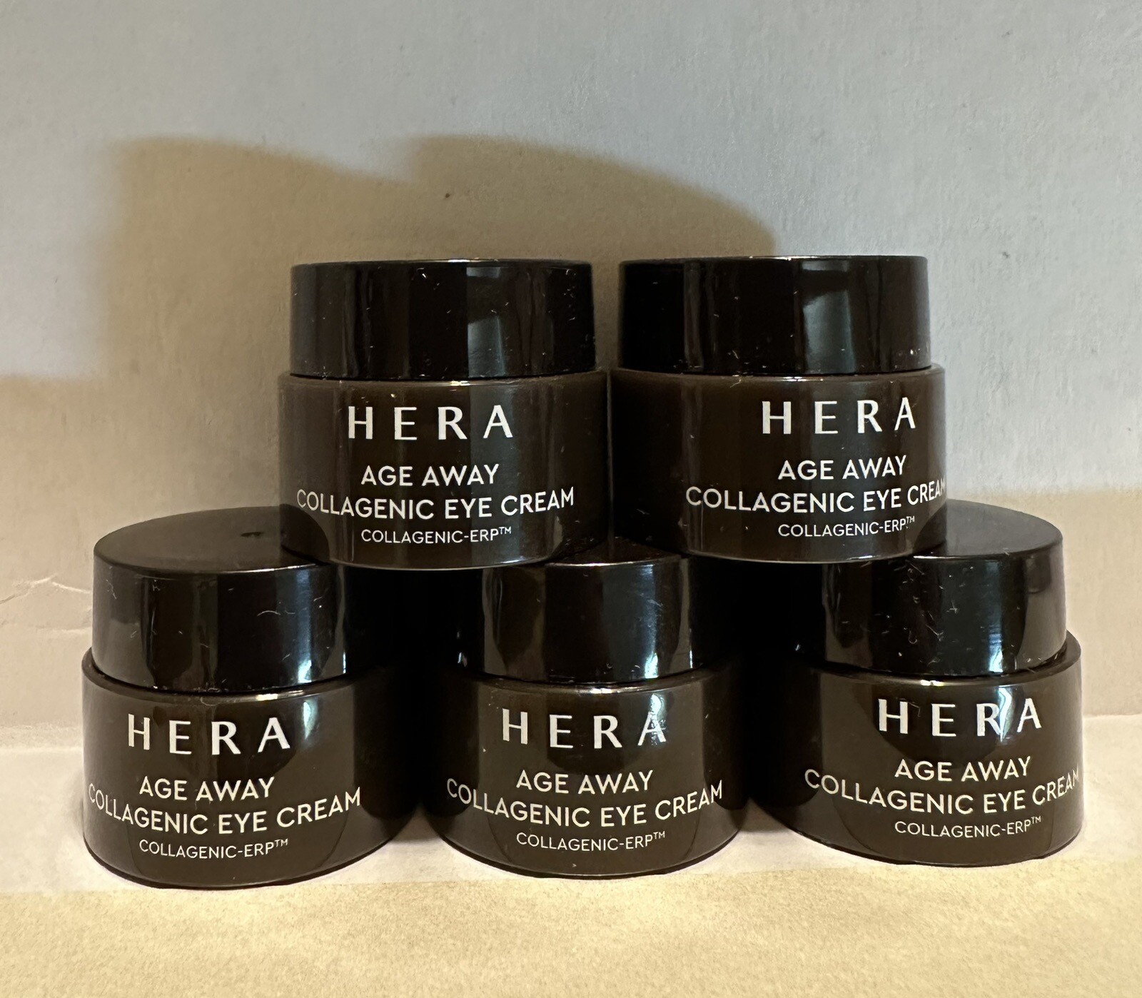 HERA Age Away Collagenic Eye Cream 5ml X 5 Pcs = 25ml Anti-wrinkle K-Beauty