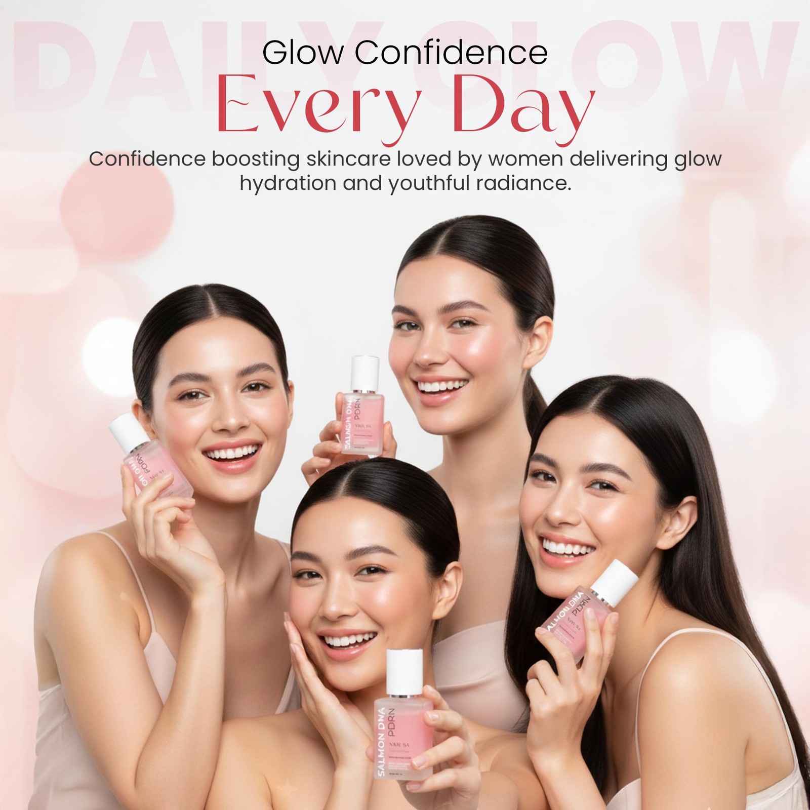Nayrosa Pdrn Pink Peptide Salmon Dna Serum Pink Glow Serum Niacinamide For