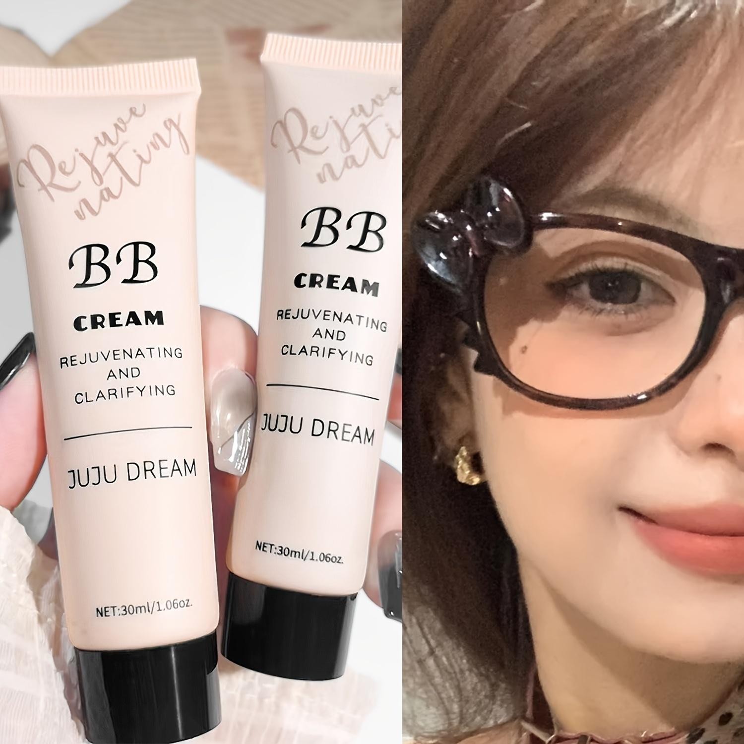 Natural BB Cream Concealer Moisturizing Korean Primer Long Lasting