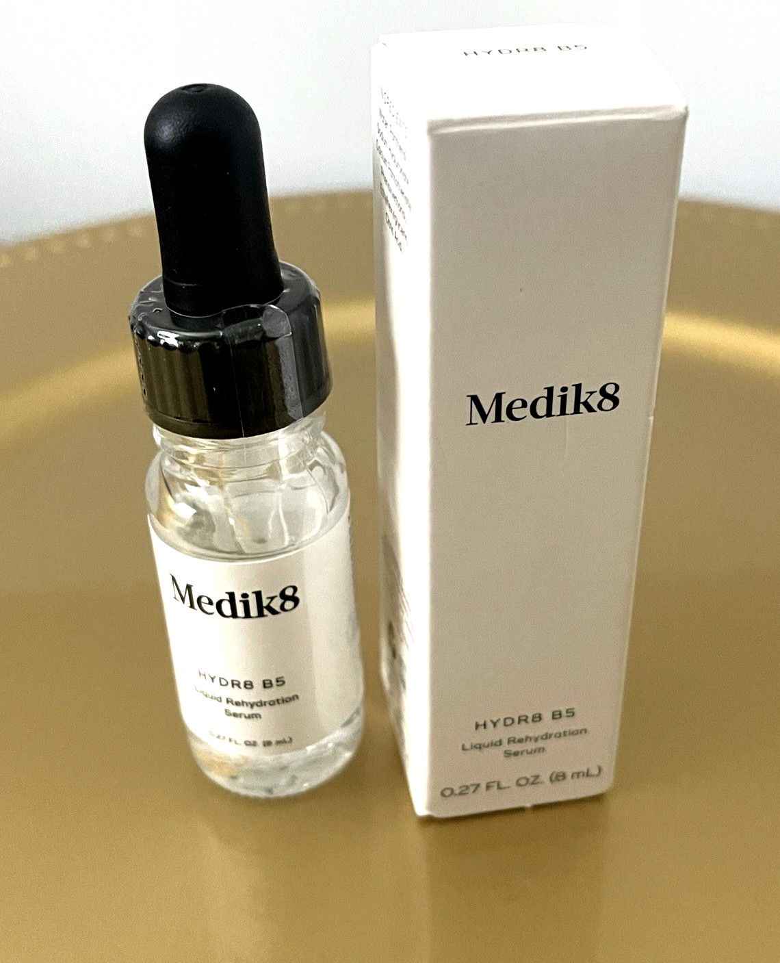 Medik8 Hydr8 B5 Liquid Rehydration Serum 0.27oz-8mL New w Box
