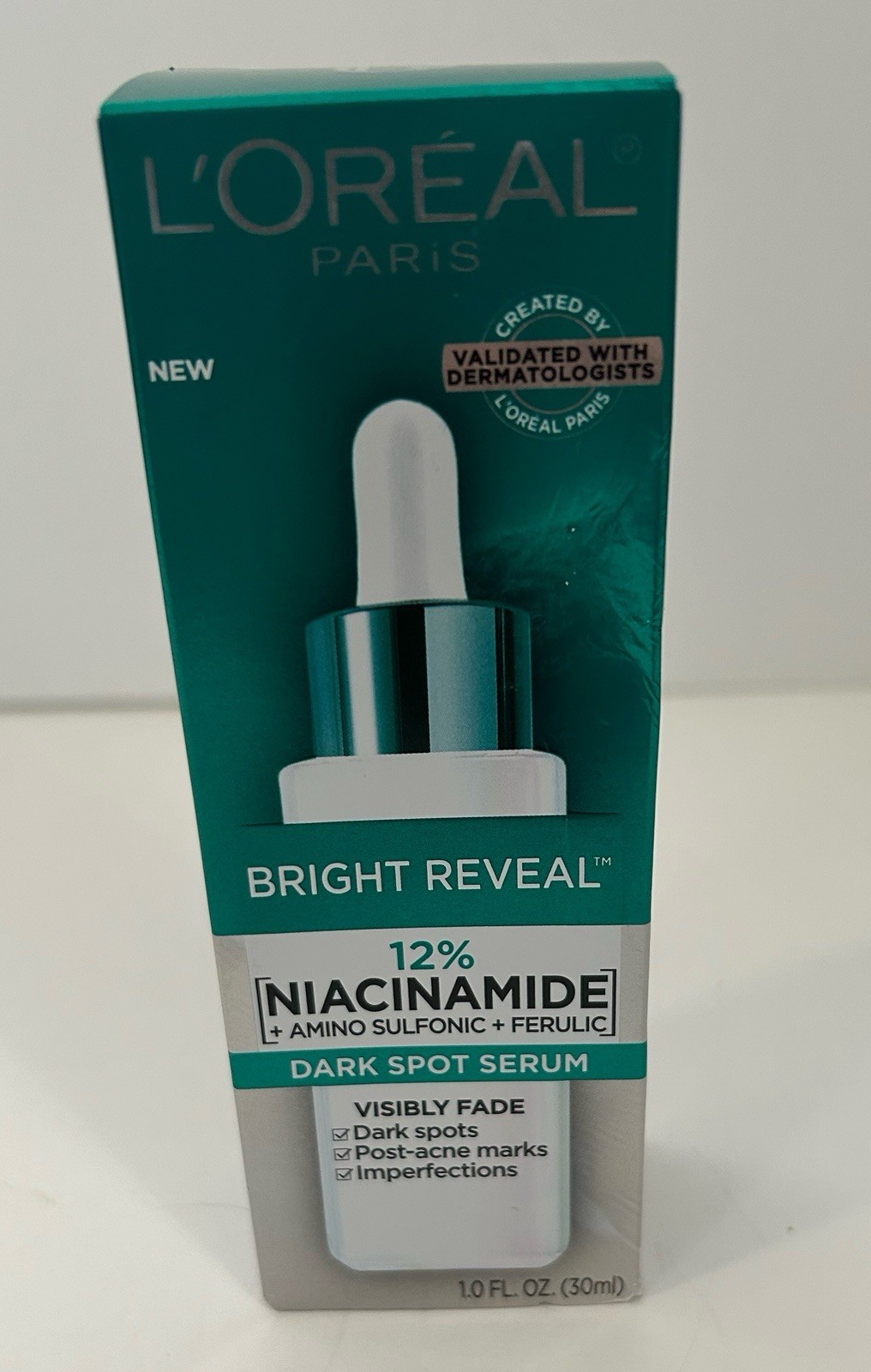 L’Oréal Paris Bright Reveal 12% [Niacinamide + Amino Sulfonic + Ferulic 1.0 OZ