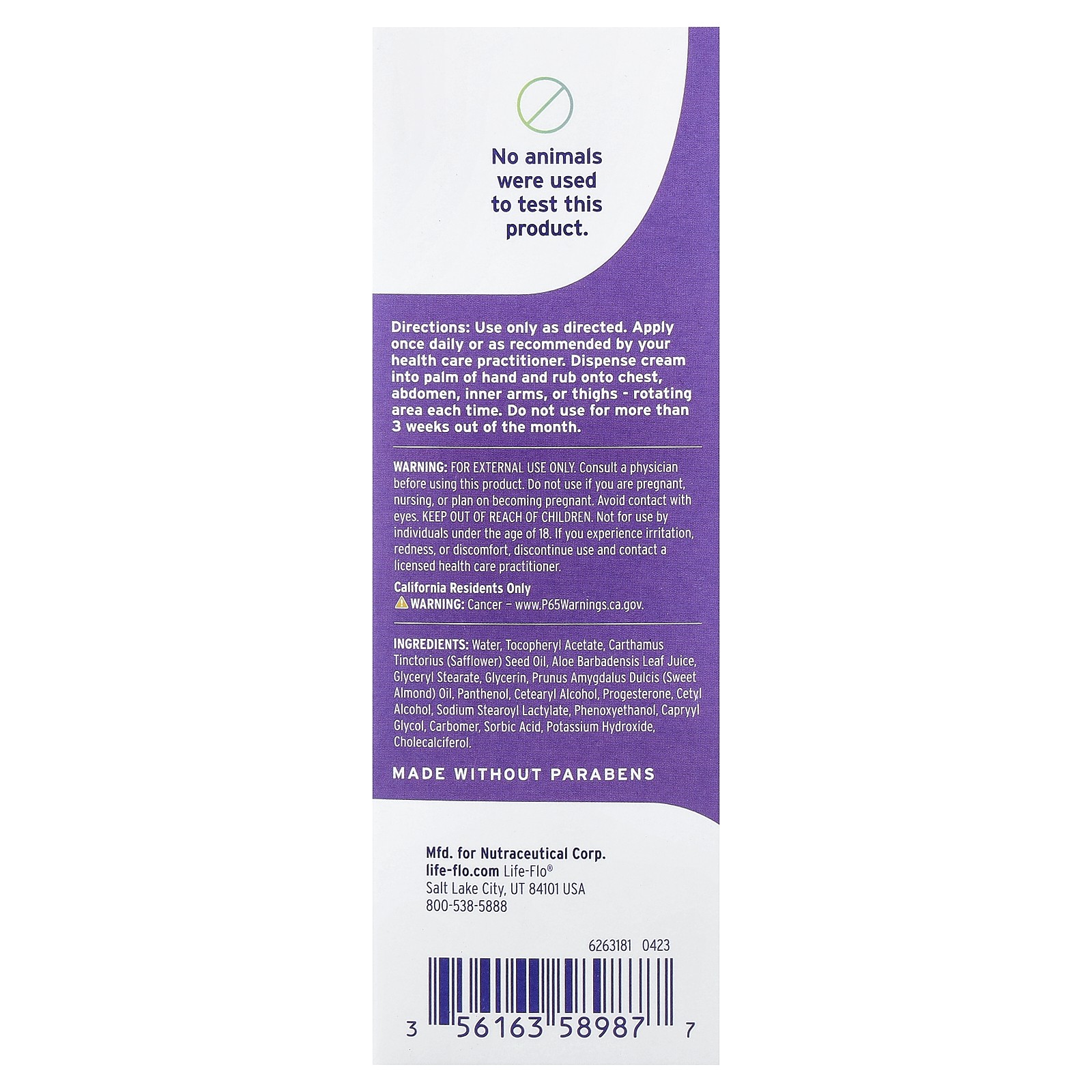 Pro-Gest, The Original Balancing Cream with Vitamin D3, 4 oz (112 g)