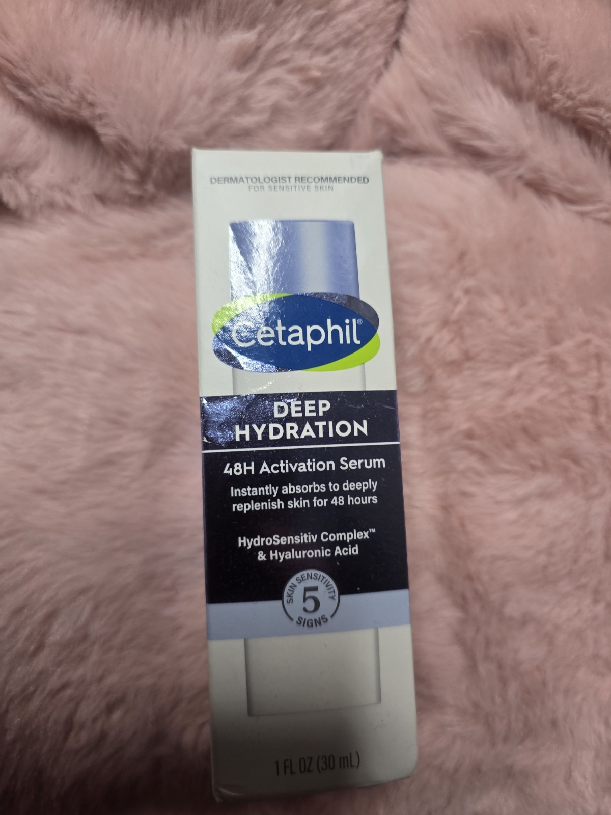 (2) Cetaphil Deep Hydration 48 Hour Activation Serum – 1 fl oz